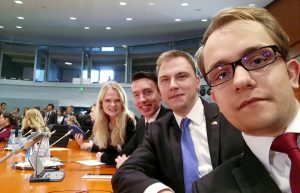 Studenten im Bundestag