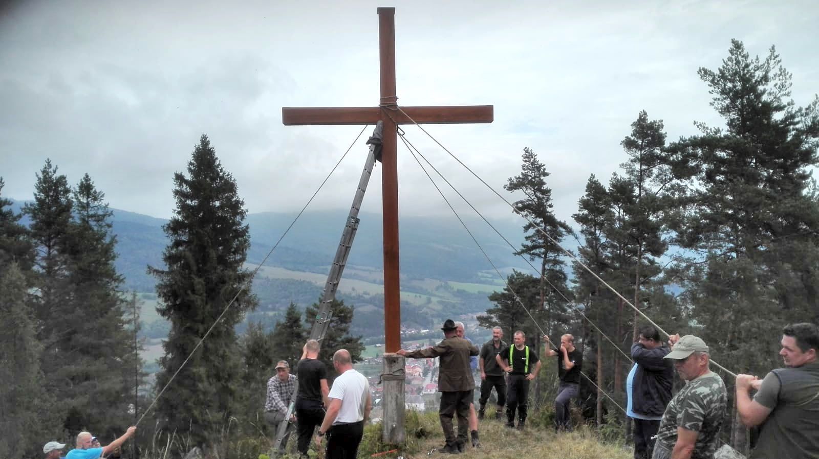 Gipfelkreuz in Einsiedel
