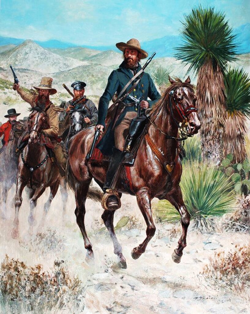 Krieg mit Mexiko 1847 Hays Regiment