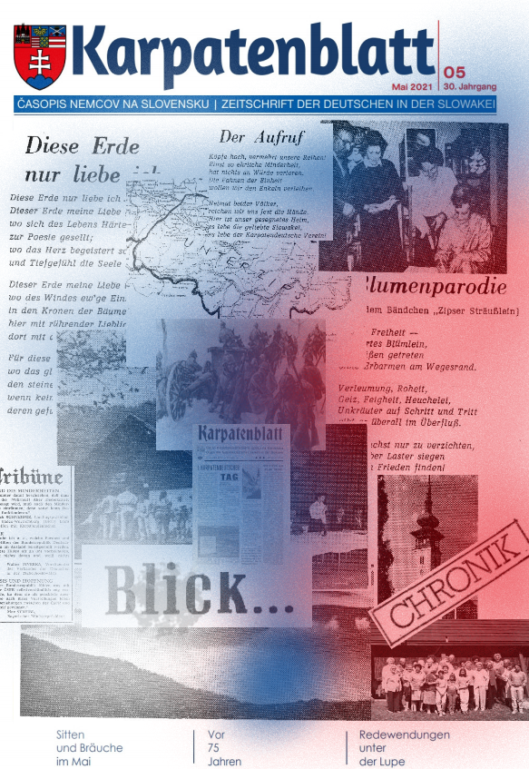 Karpatenblatt Titelseite DSB