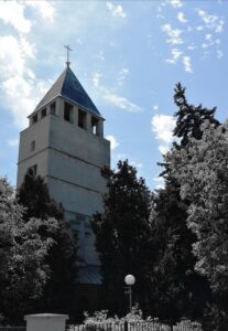 Die evangelische Kirche im Pressburger Stadtteil Oberufer (Prievoz)