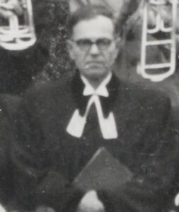 Matej Danielis (1895-1958) hatte die Idee für den Posaunenchor.