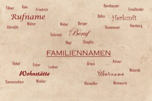 Herkunft der deutschen Familiennamen in der Slowakei