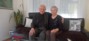 Professor Ferdinand Klein und seine Frau Dr. Hanka Kružinová-Klein