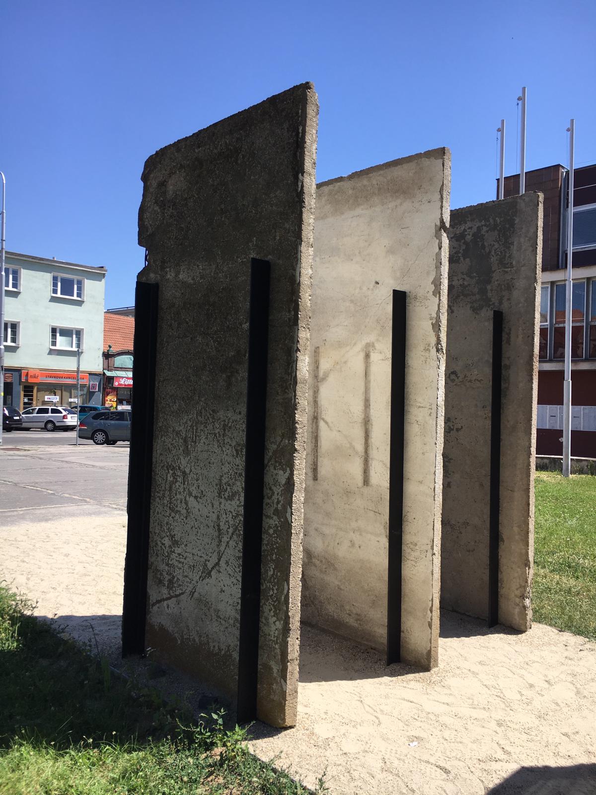Berliner Mauer in der Slowakei