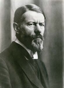 Der Sozialphilosoph Max Weber 1918