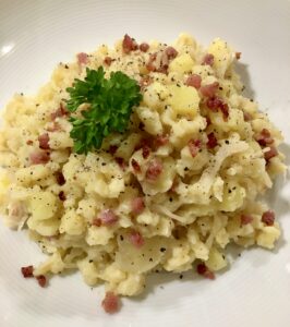 Kochen mit dem Karpatenblatt: Halušky