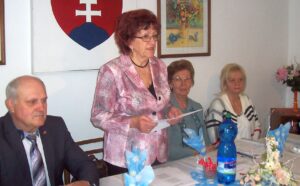 Die Vorsitzende der OG, Dr. Anna Thuroczy, eröffnete die Jahresversammlung