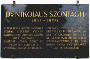 Arzt Nikolaus Szontagh (1843-1899)