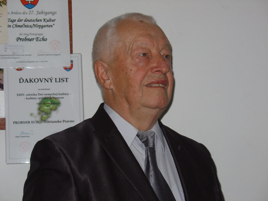 Am 19. Januar 2024 feiert Herr Alfréd Šverčík aus Deutsch Proben/Nitrianske Pravno seinen 70. Geburtstag und wir gratulieren ihm ganz herzlich zu diesem runden Jubiläum!