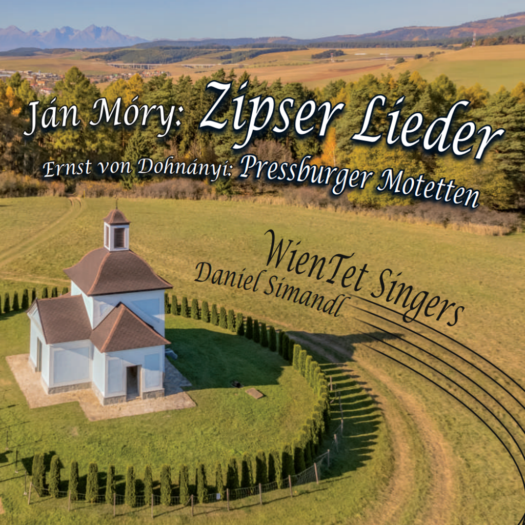 Die CD mit den Zipser Liedern und Preßburger Motetten nahmen die WienTet Singers 2022 auf.
©WienTet Singers