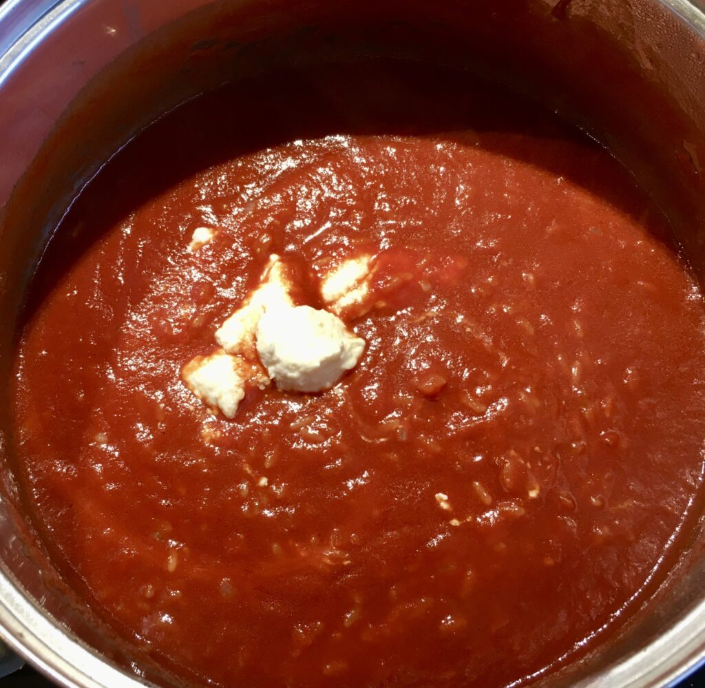 Kochen mit dem Karpatenblatt: Tomatensuppe Warhol