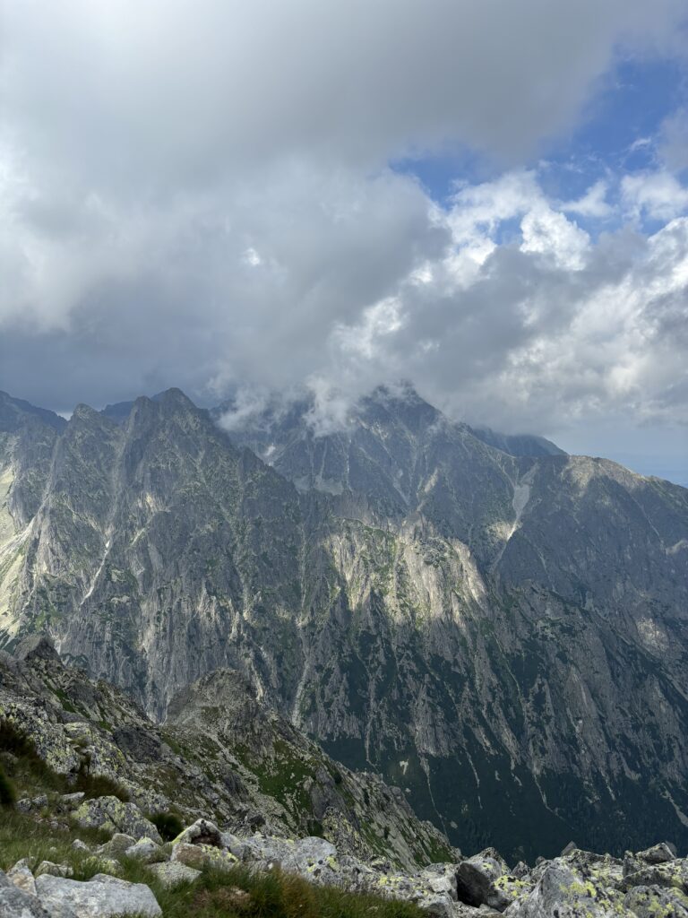 Die Gipfel der Hohen Tatra.