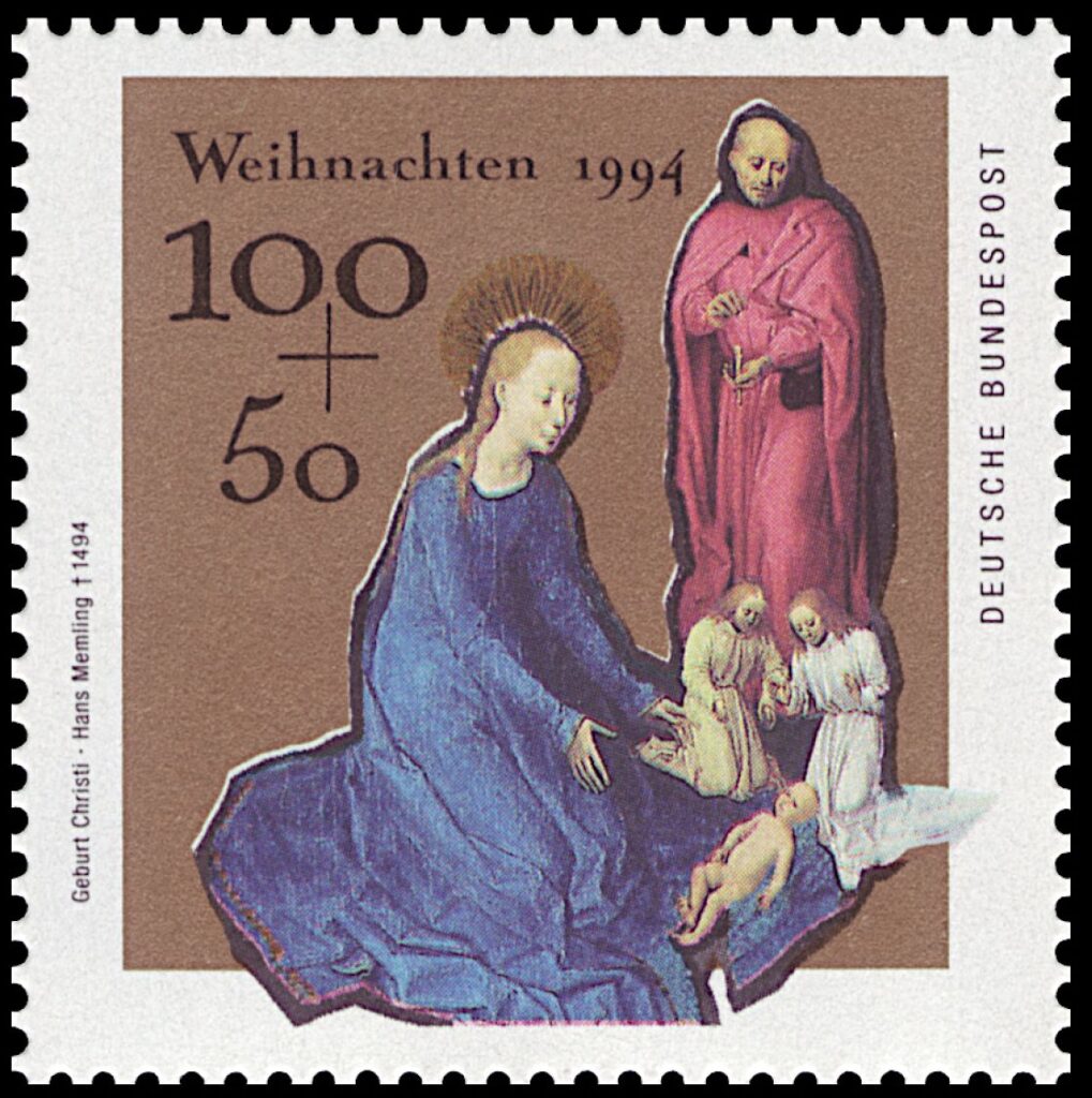 Weihnachtspost Briefmarken