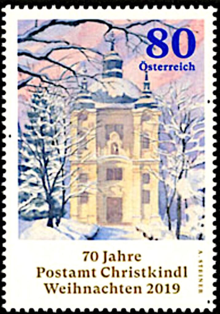 Weihnachtspost Briefmarken