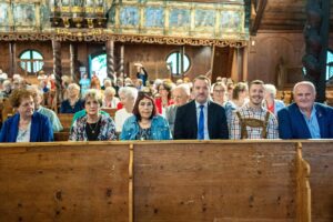 Kultur- und Begegnungsfest in Kesmark: Gottesdienst in der artikularen Holzkirche